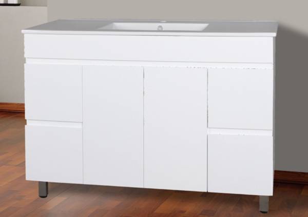 MS1200 SINGLE BASIN WHITE - Image 2
