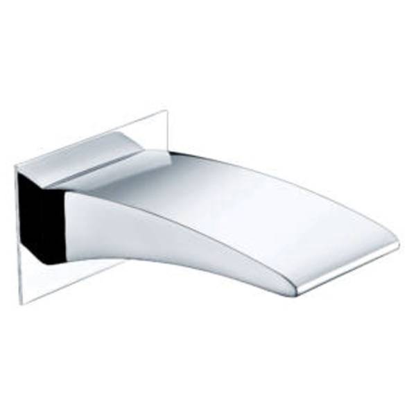 004BS Waterfall Silver Bath Spout