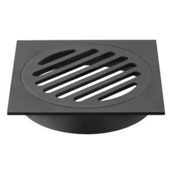100mm black tile grate