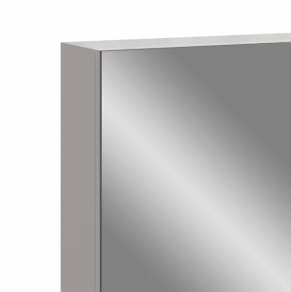 450 x 600mm White Stylo Bathroom Cabinet With Mirror Door - Image 3