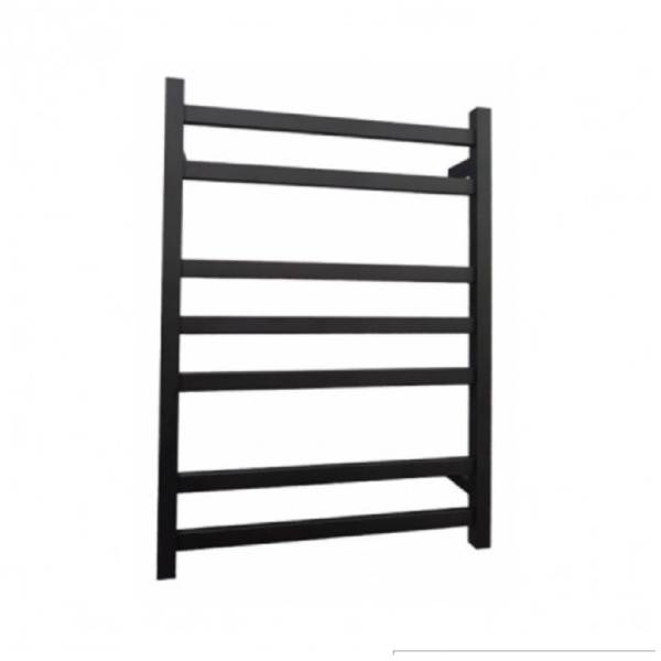 Heated Towel Rail, 780*600, 7 bars, Black