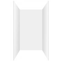Three Sided Flat Wall Alcove Shower Liner  80*80